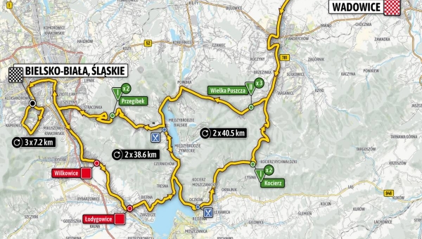 77. wyścig Tour de Pologne na terenie naszego powiatu